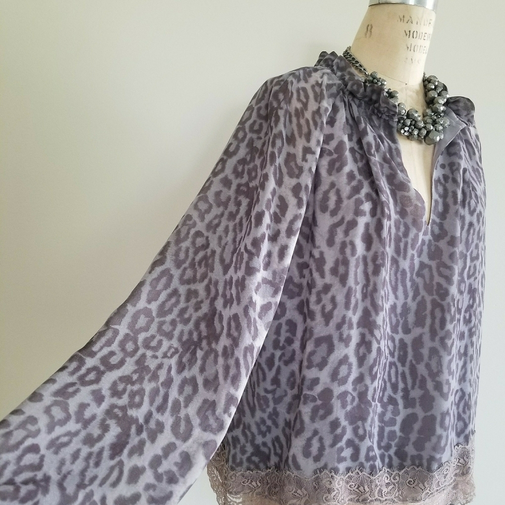 RACHEL Rachel Roy animal print top